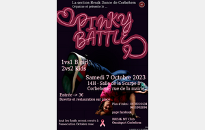 Battle BREAK DANCE pour octobre rose